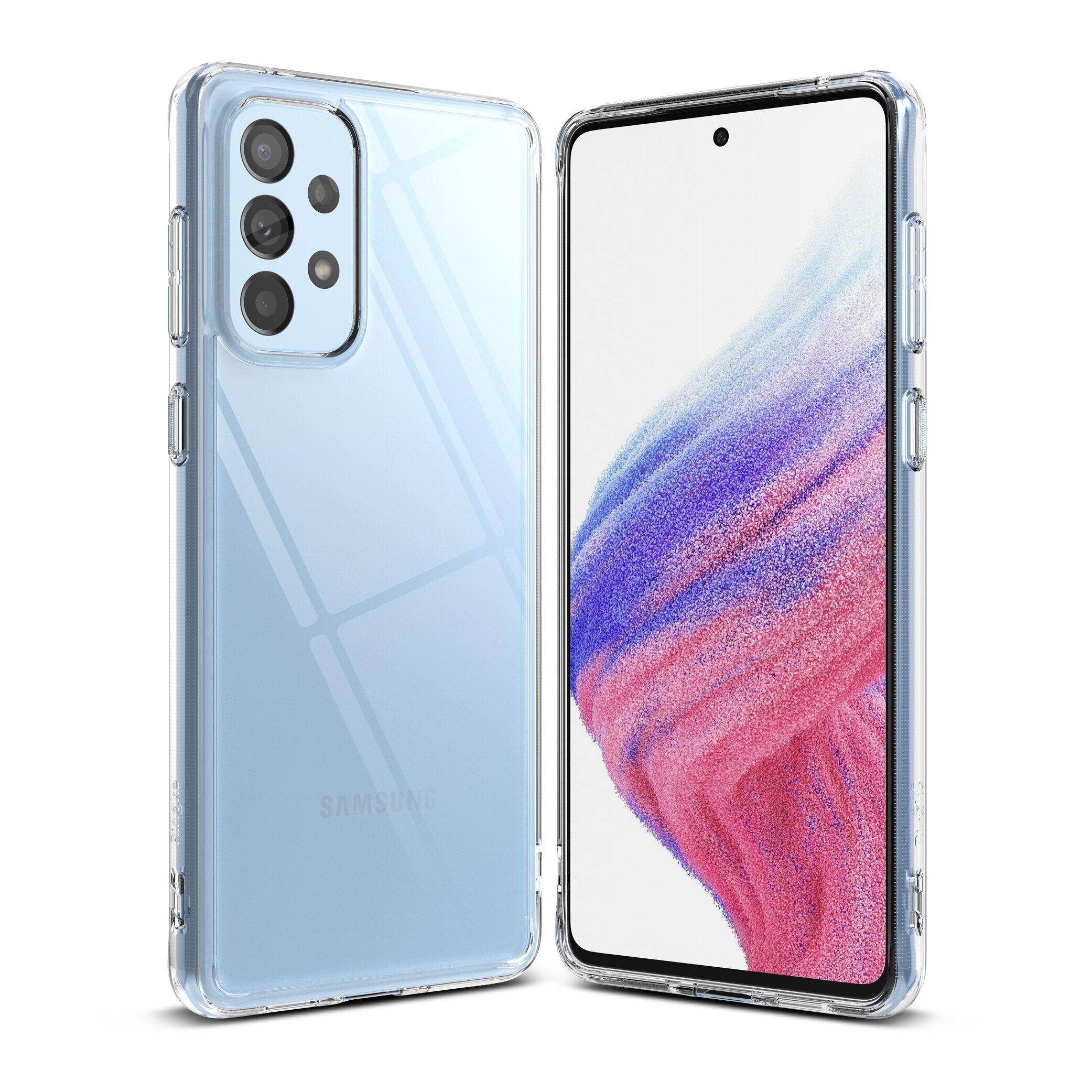 Fusion Case Samsung Galaxy A53 Transparant