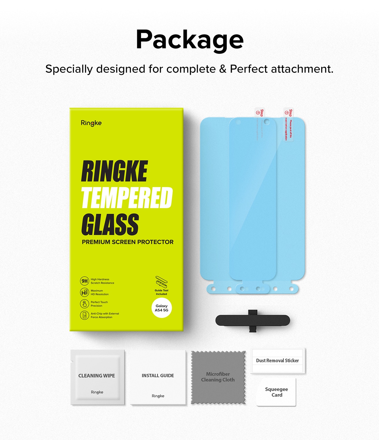 Screen Protector Glass (2-pack) Samsung Galaxy A54