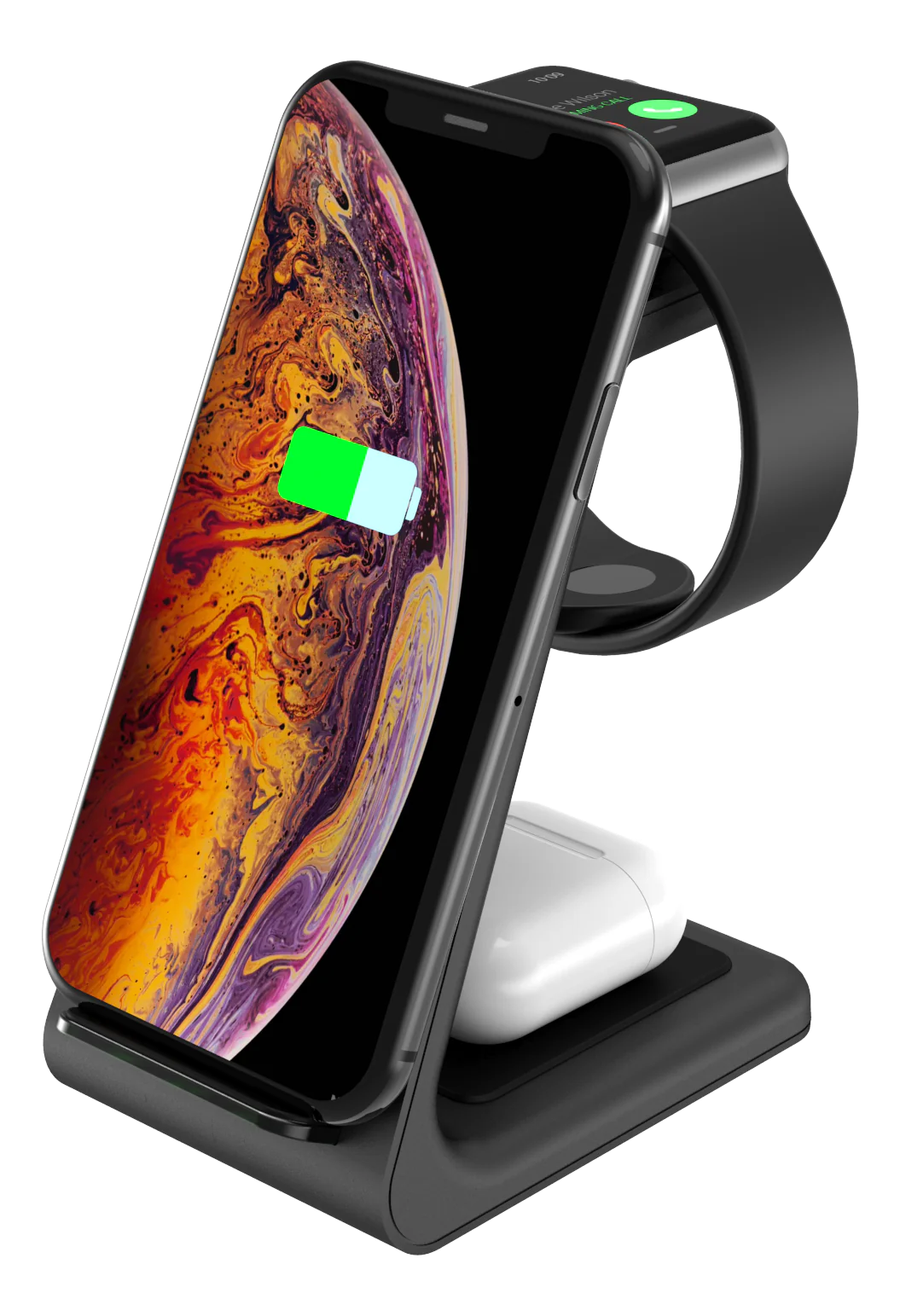 Wireless Charger 3-in-1 zwart