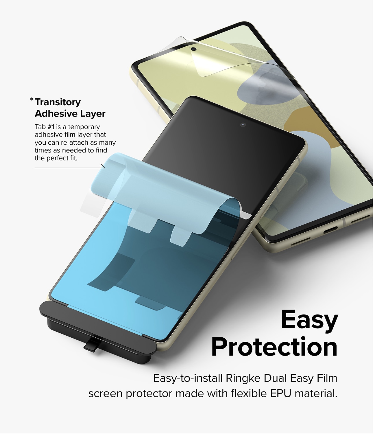Dual Easy Screen Protector (2-pack) Google Pixel 7