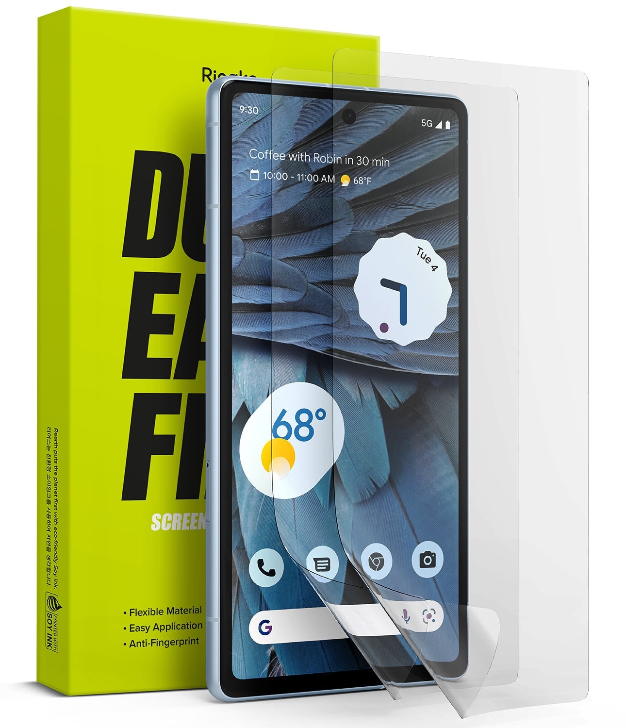 Dual Easy Screen Protector (2-pack) Google Pixel 7a
