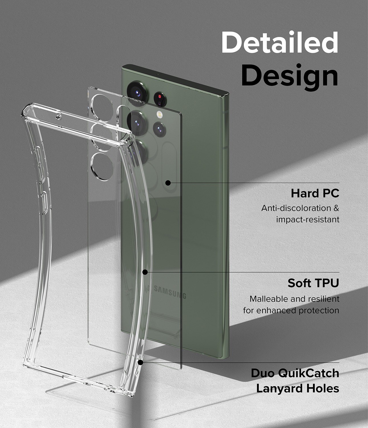 Fusion Case Samsung Galaxy S23 Ultra Clear