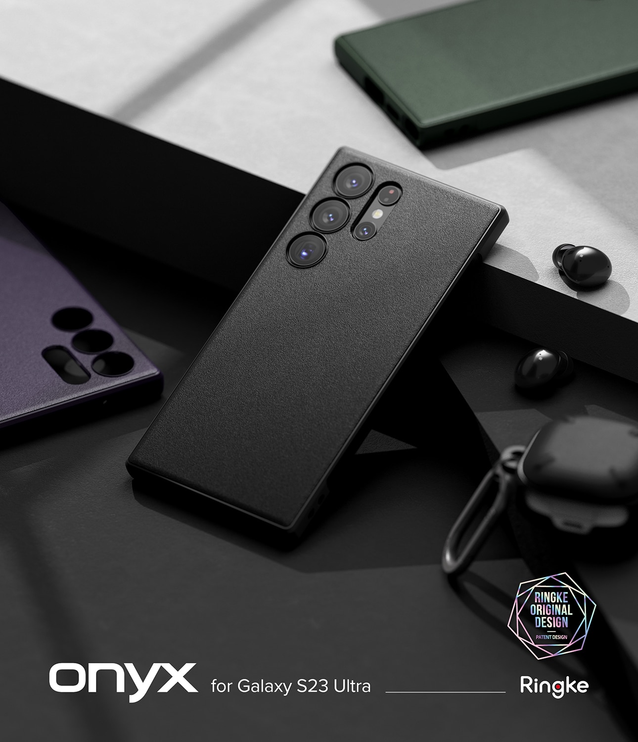 Onyx Case Samsung Galaxy S23 Ultra zwart