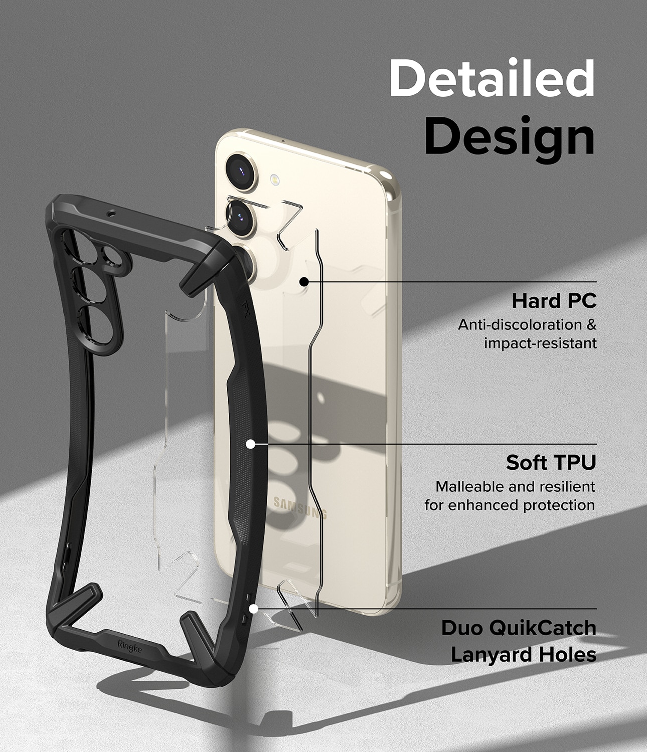 Fusion X Case Samsung Galaxy S23 Zwart