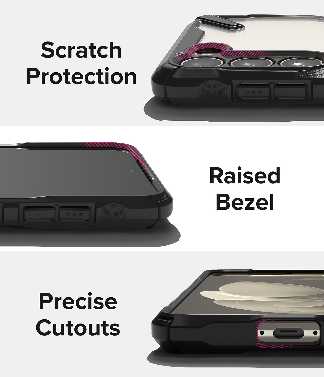 Fusion X Case Samsung Galaxy S23 Zwart