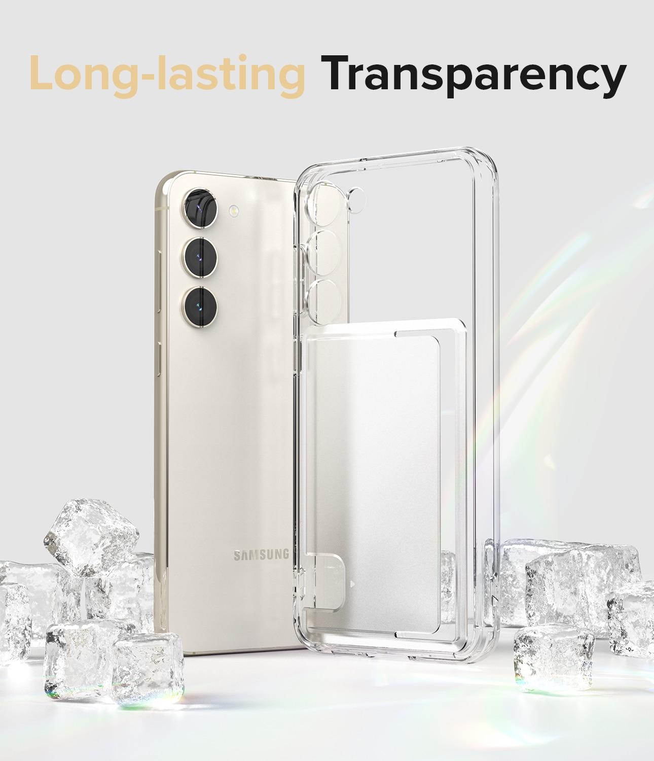 Fusion Card Case Samsung Galaxy S23 Clear