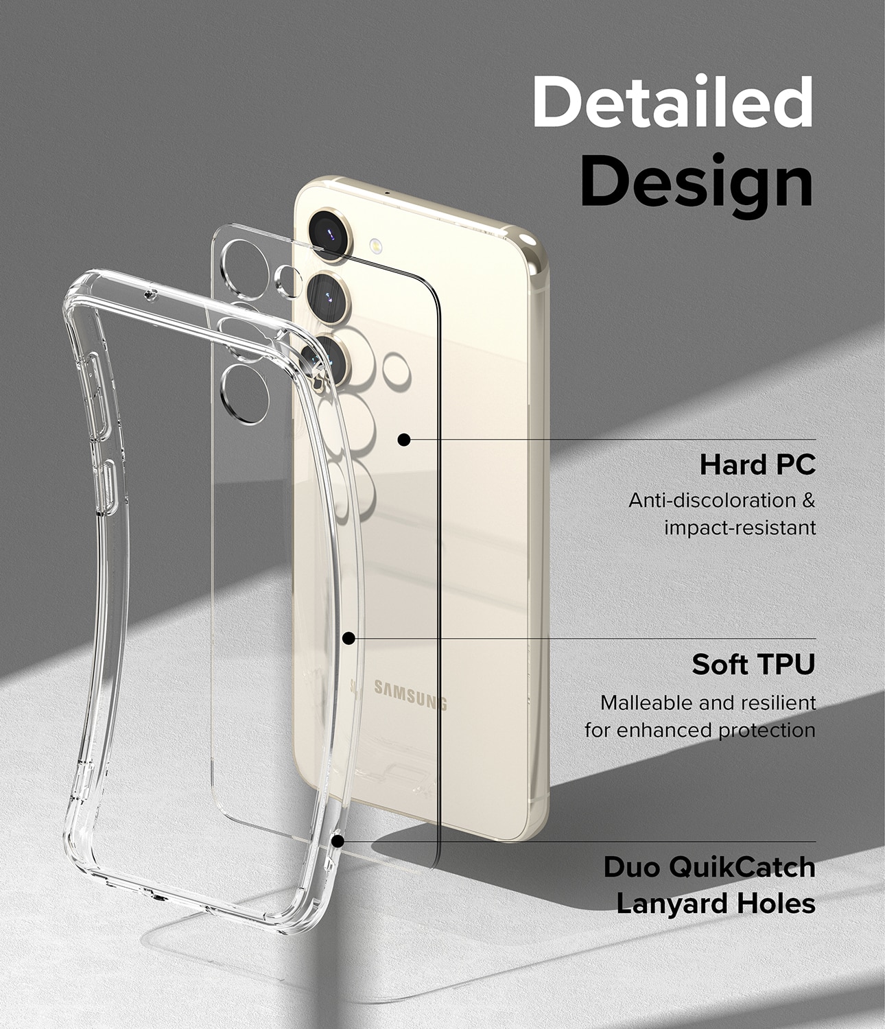 Fusion Case Samsung Galaxy S23 Clear