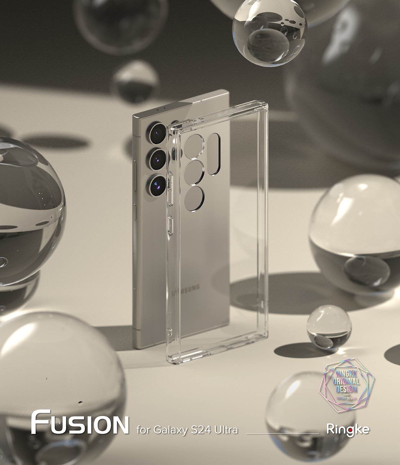 Fusion Case Samsung Galaxy S24 Ultra Clear