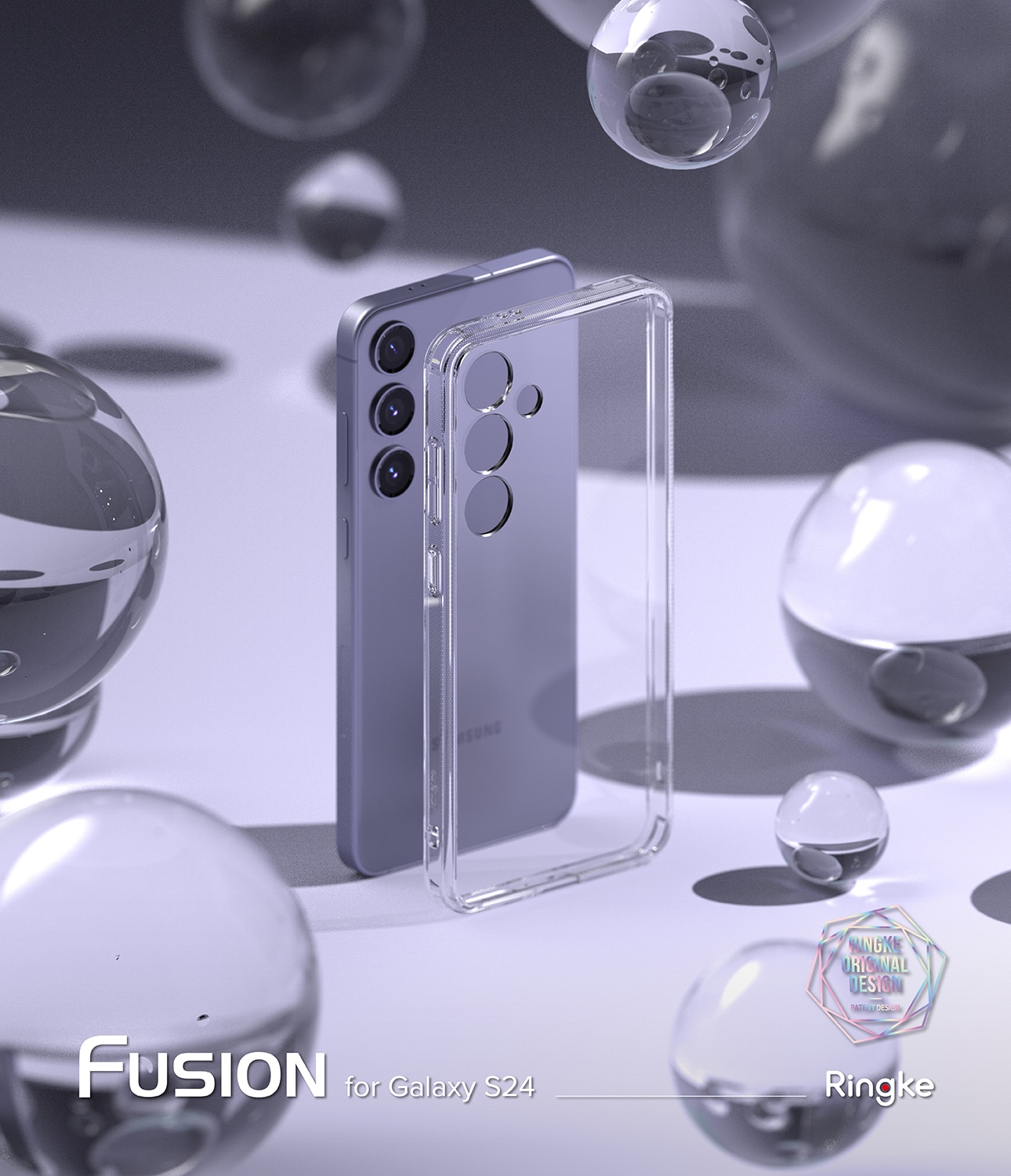 Fusion Case Samsung Galaxy S24 Clear