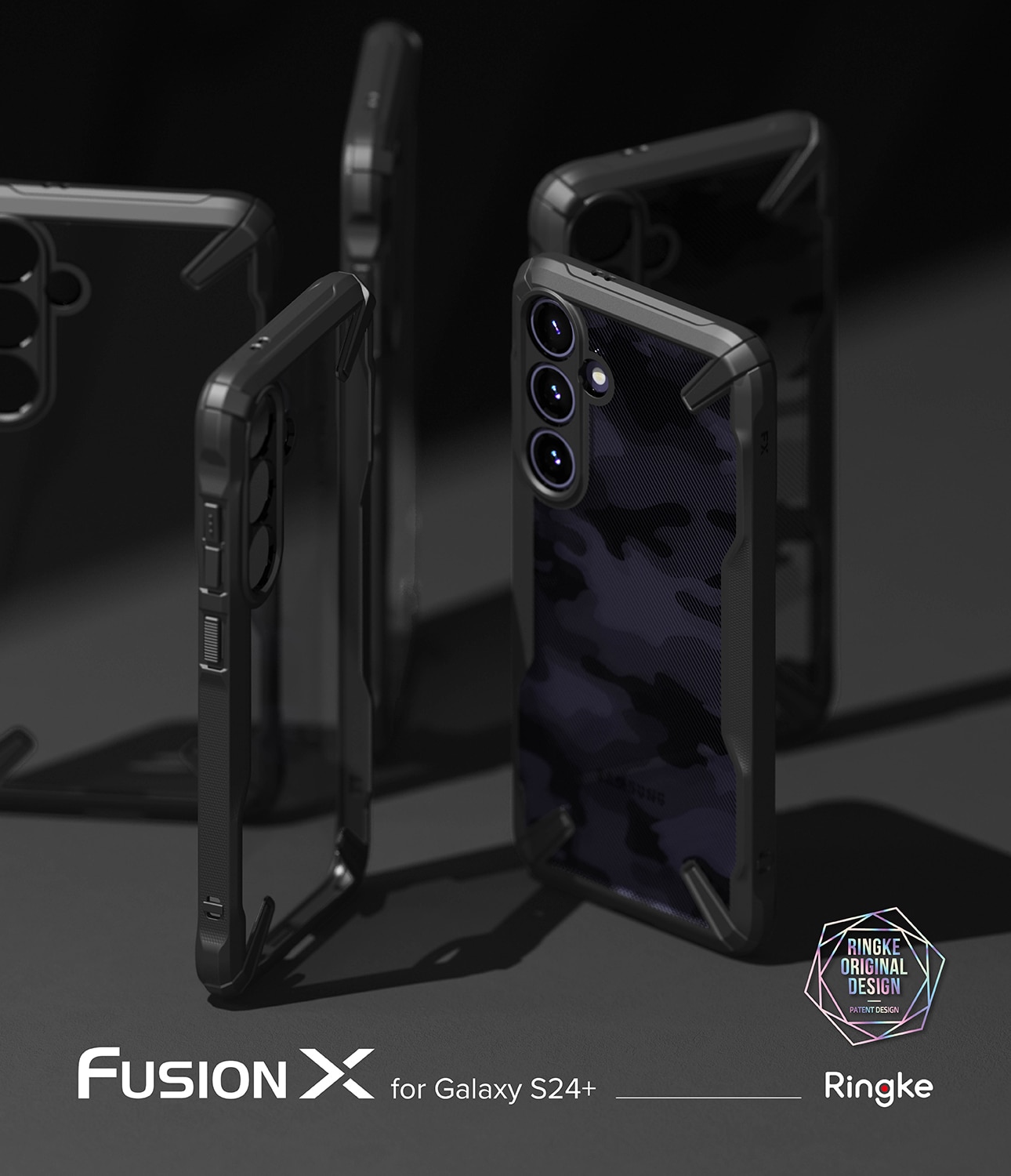 Fusion X Case Samsung Galaxy S24 zwart