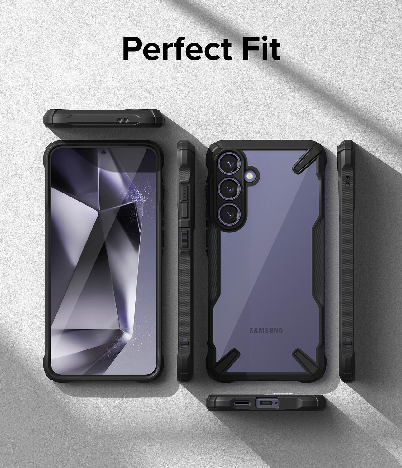Fusion X Case Samsung Galaxy S24 Plus zwart