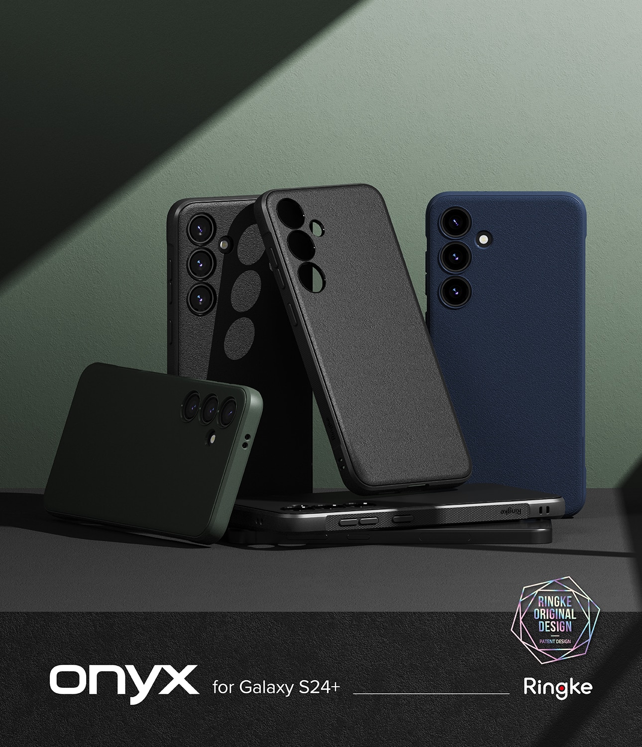 Onyx Case Samsung Galaxy S24 Plus zwart
