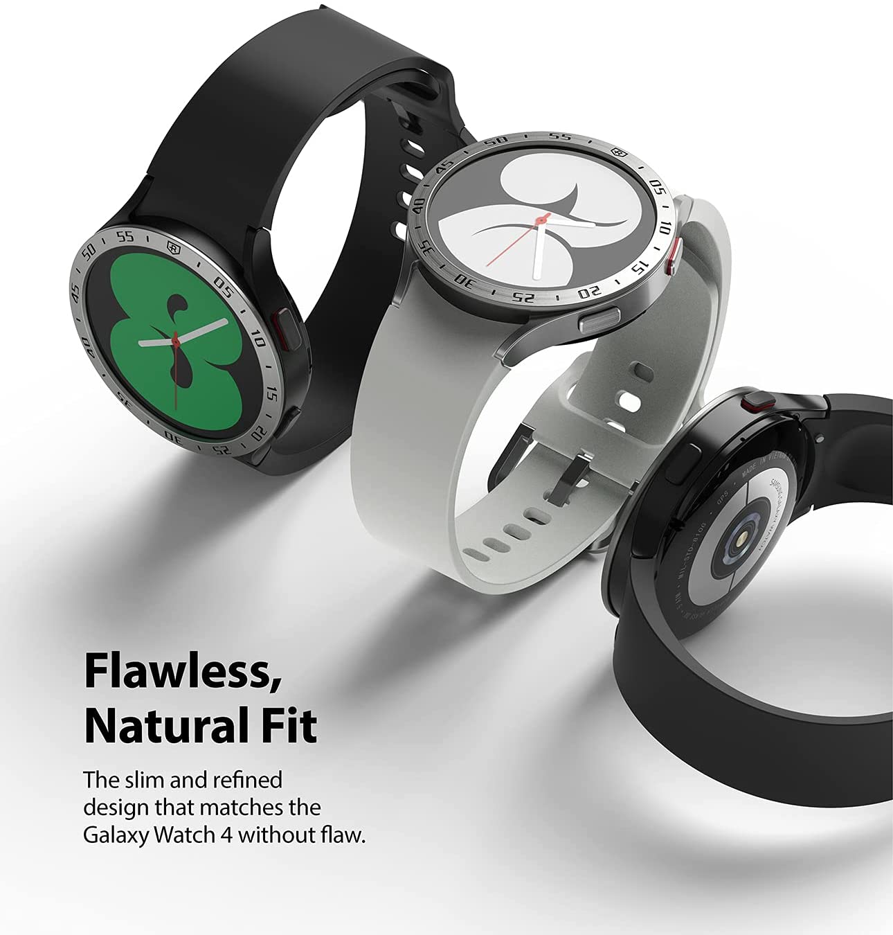 Bezel Styling Samsung Galaxy Watch 4 44mm Zilver