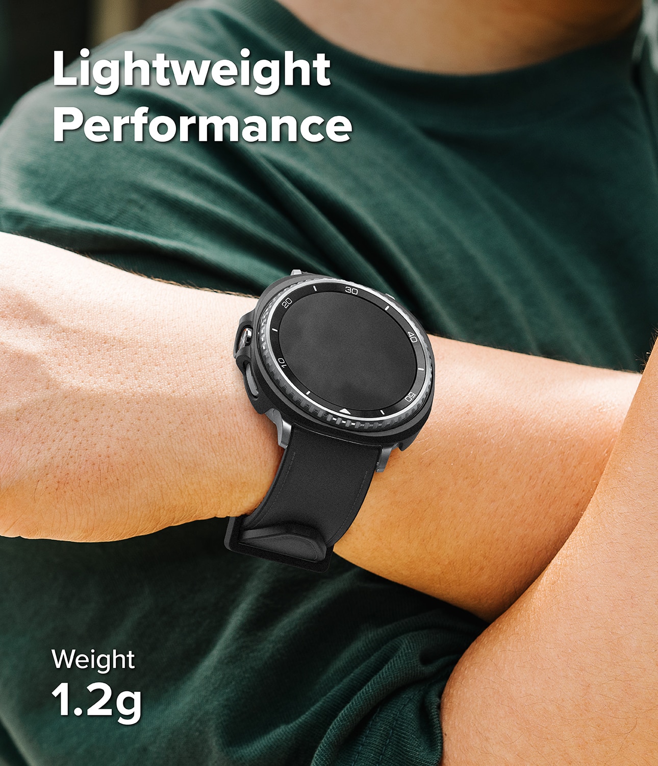Slim Case (2-pack) Samsung Galaxy Watch 8 Classic  Matte Black & Clear