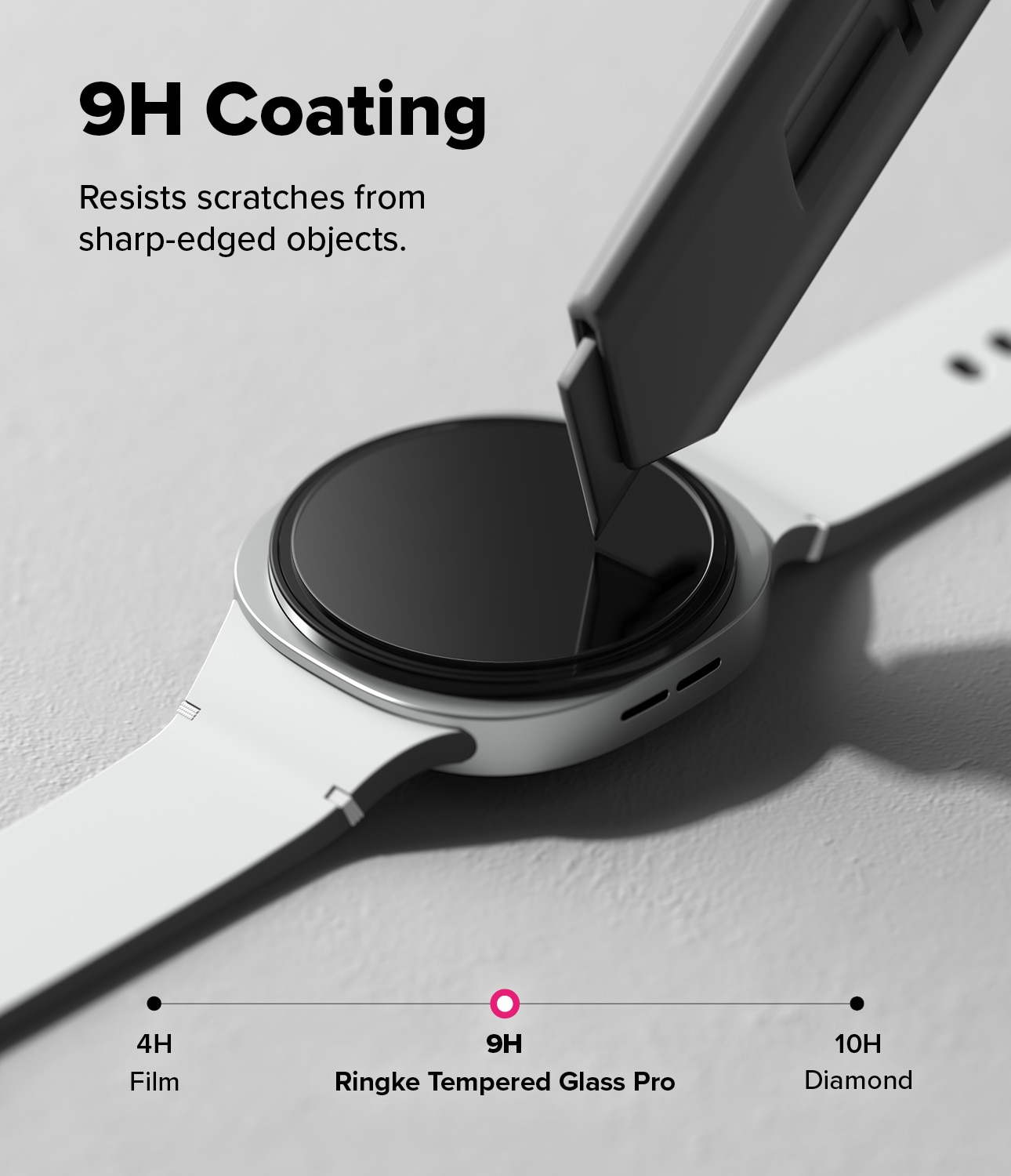 Screen Tempered Glass Pro (2-pack) Samsung Galaxy Watch 8 40mm