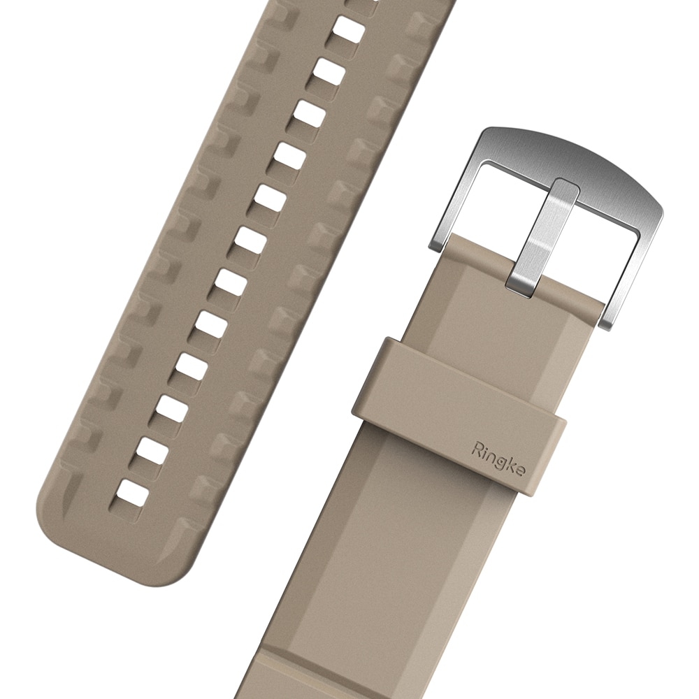 Rubber One Bold Band Hama Fit Watch 4910 Gray Sand