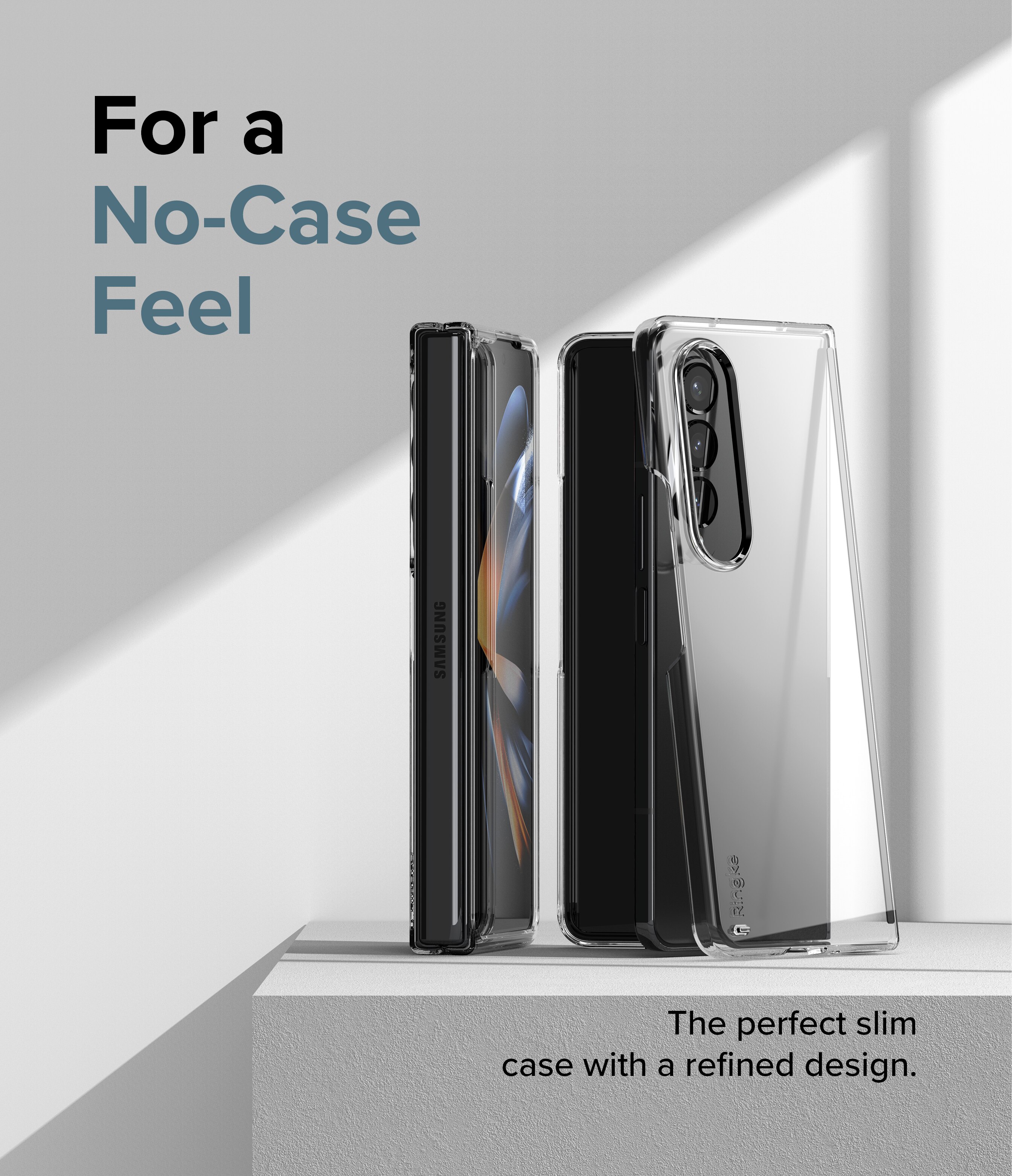 Slim Case Samsung Galaxy Z Fold 4 Transparant