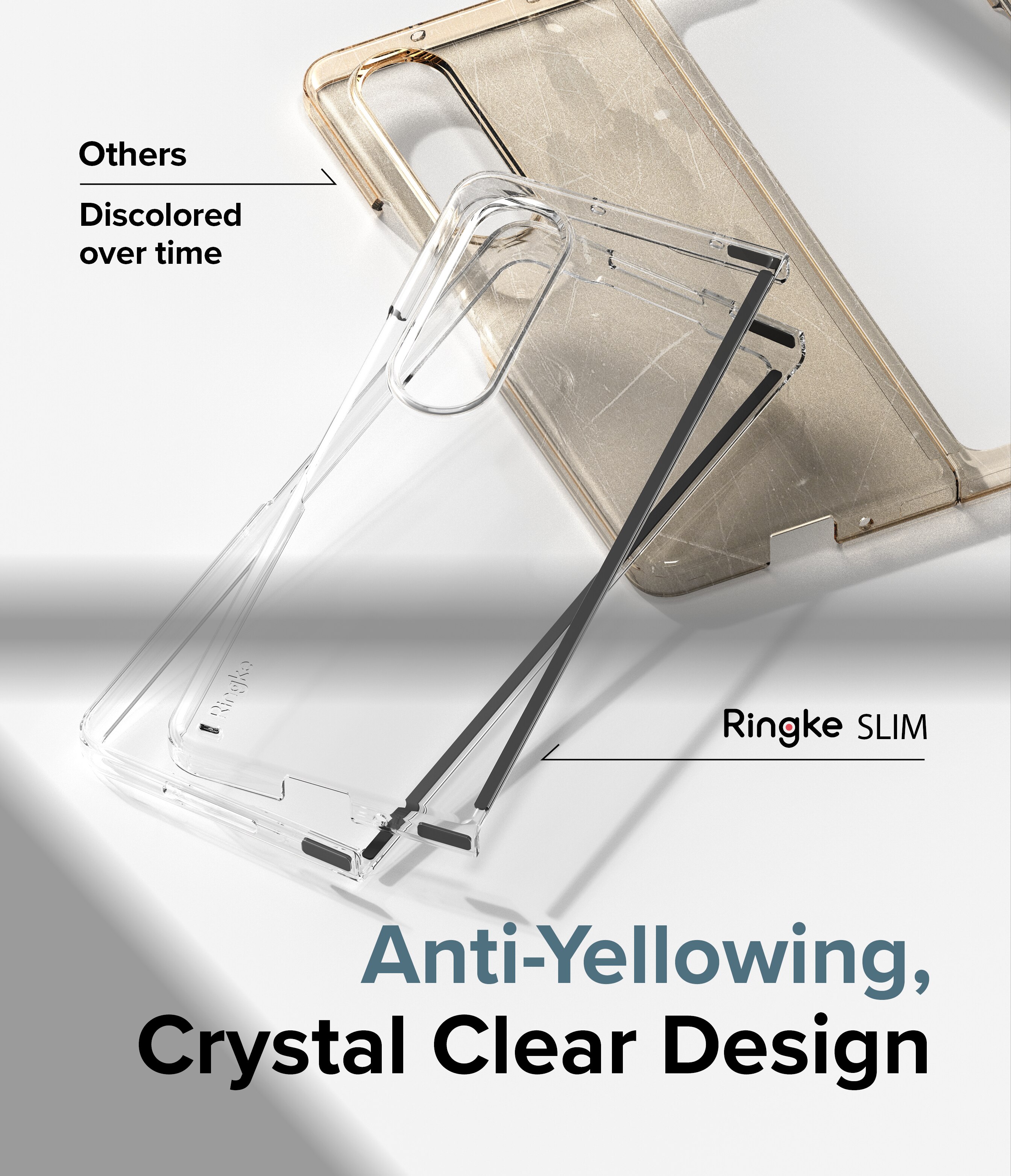 Slim Case Samsung Galaxy Z Fold 4 Transparant