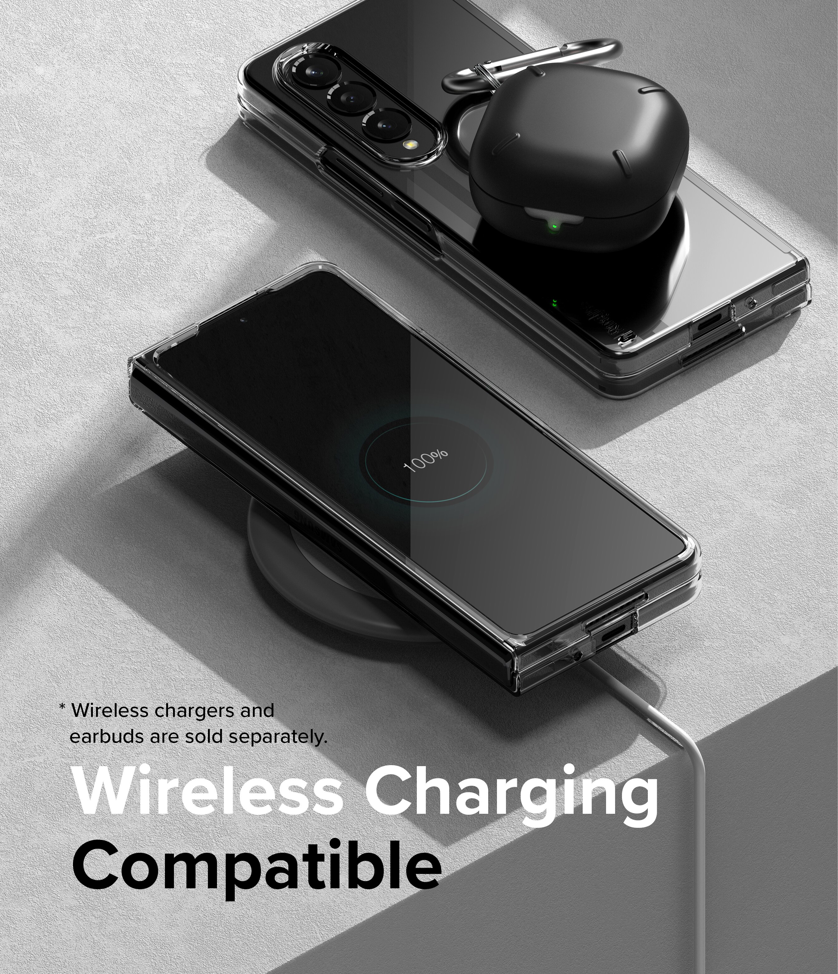 Slim Case Samsung Galaxy Z Fold 4 Transparant