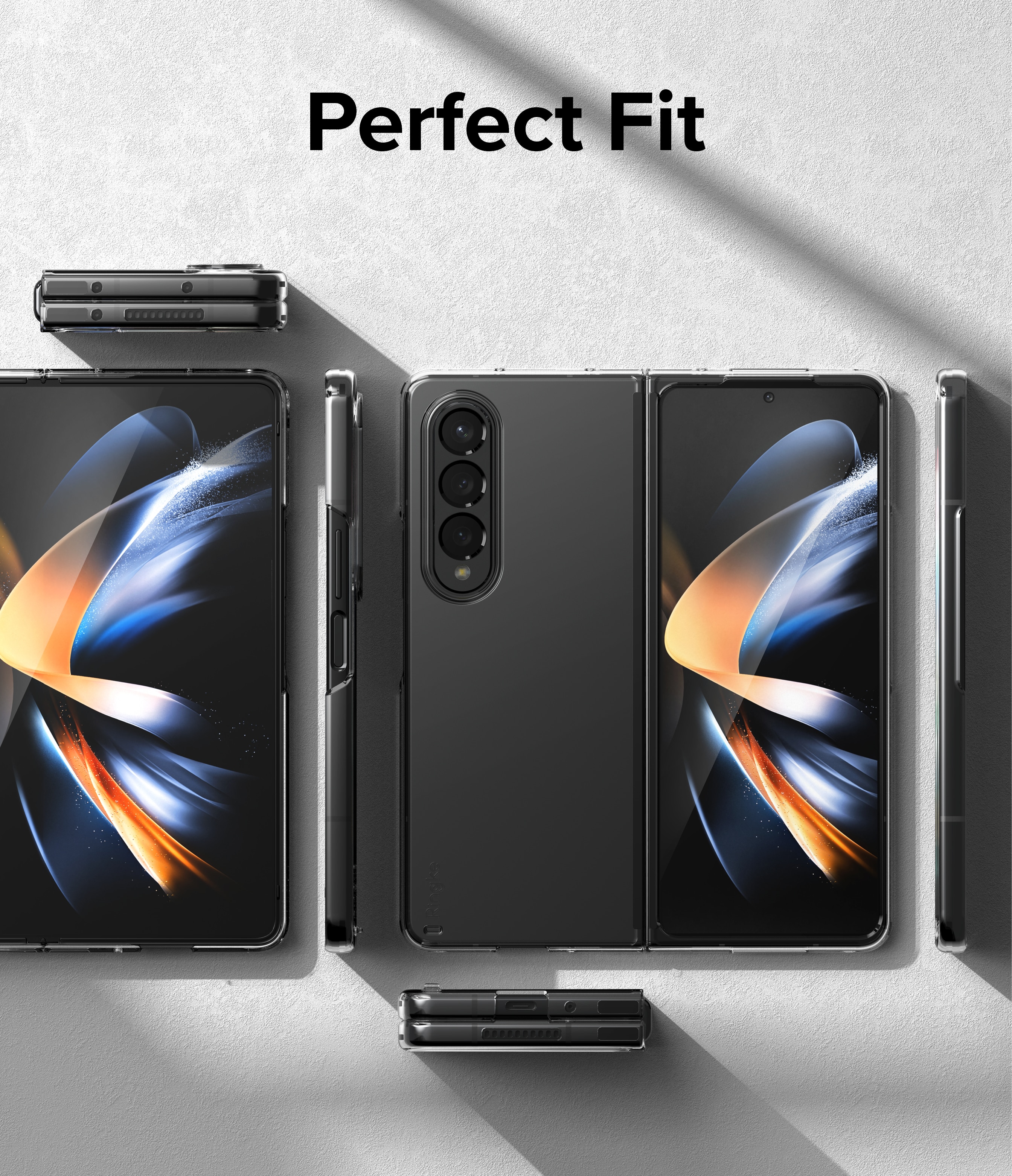 Slim Case Samsung Galaxy Z Fold 4 Transparant