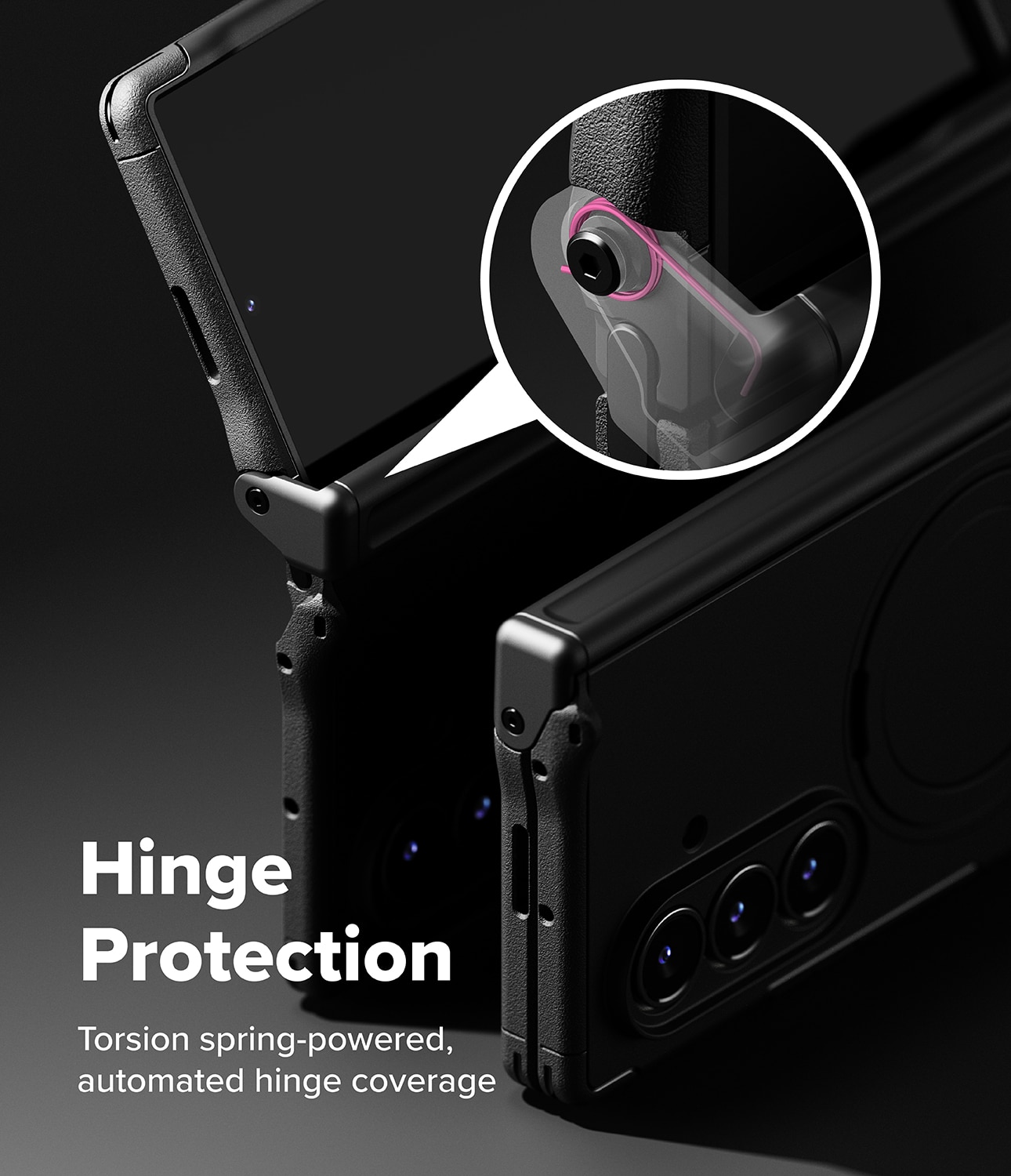 Alles Magnetic Case Samsung Galaxy Z Fold 7 zwart