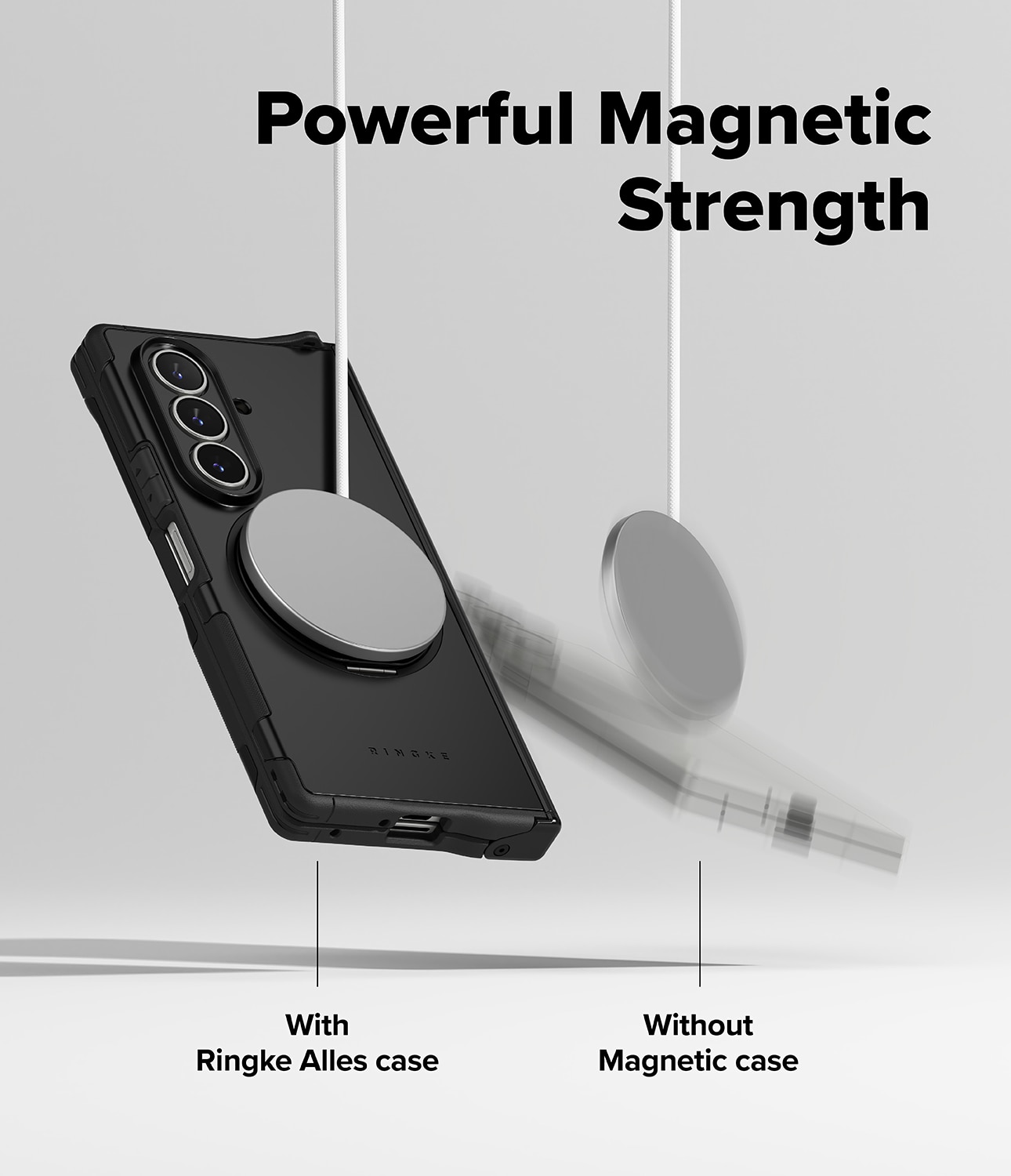 Alles Magnetic Case Samsung Galaxy Z Fold 7 zwart