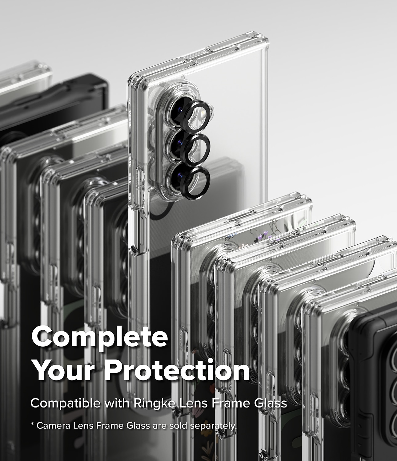 Fusion Magnetic Case Samsung Galaxy Z Fold 7 Matte Clear