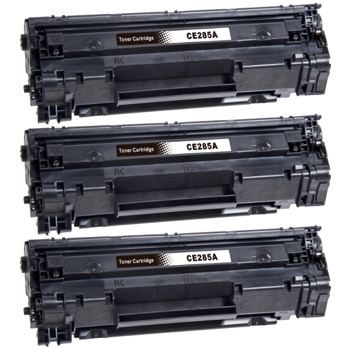 3-pack Compatibele tonercartridge - vervangt HP 85A / CE285A- zwart, 2000 pagina’s