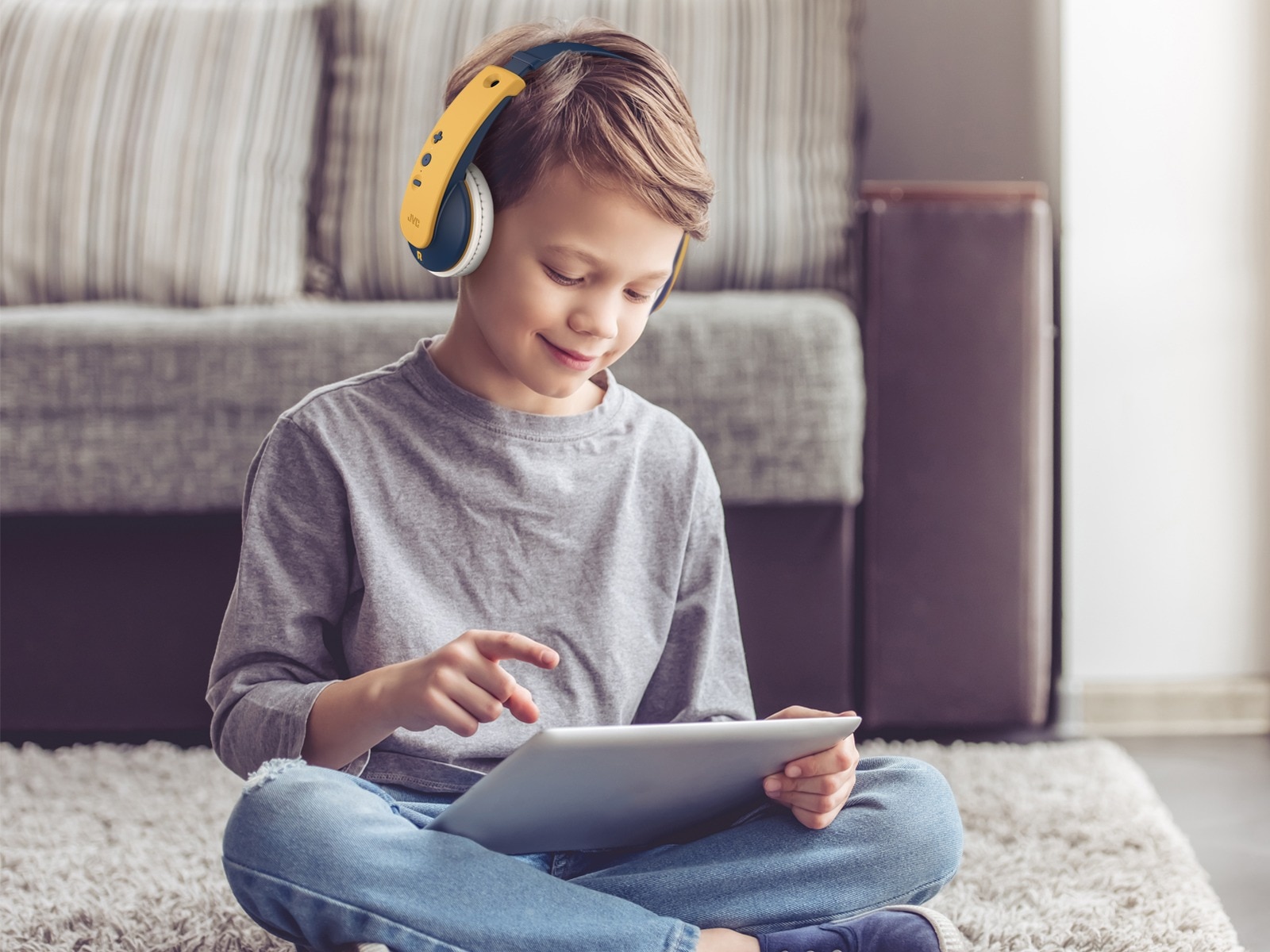 Tinyphones On-Ear Wireless Kinderkoptelefoon geel