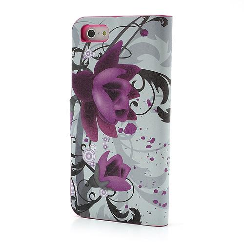 iPhone 5/5S/SE Bookcover hoesje Flowers