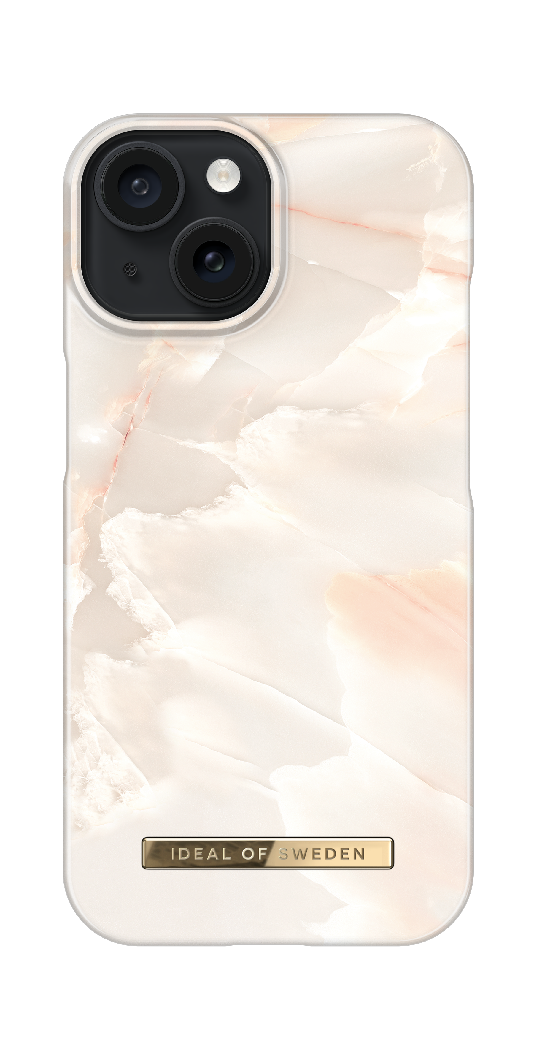 Fashion Case iPhone 15 Rose Pearl Marble