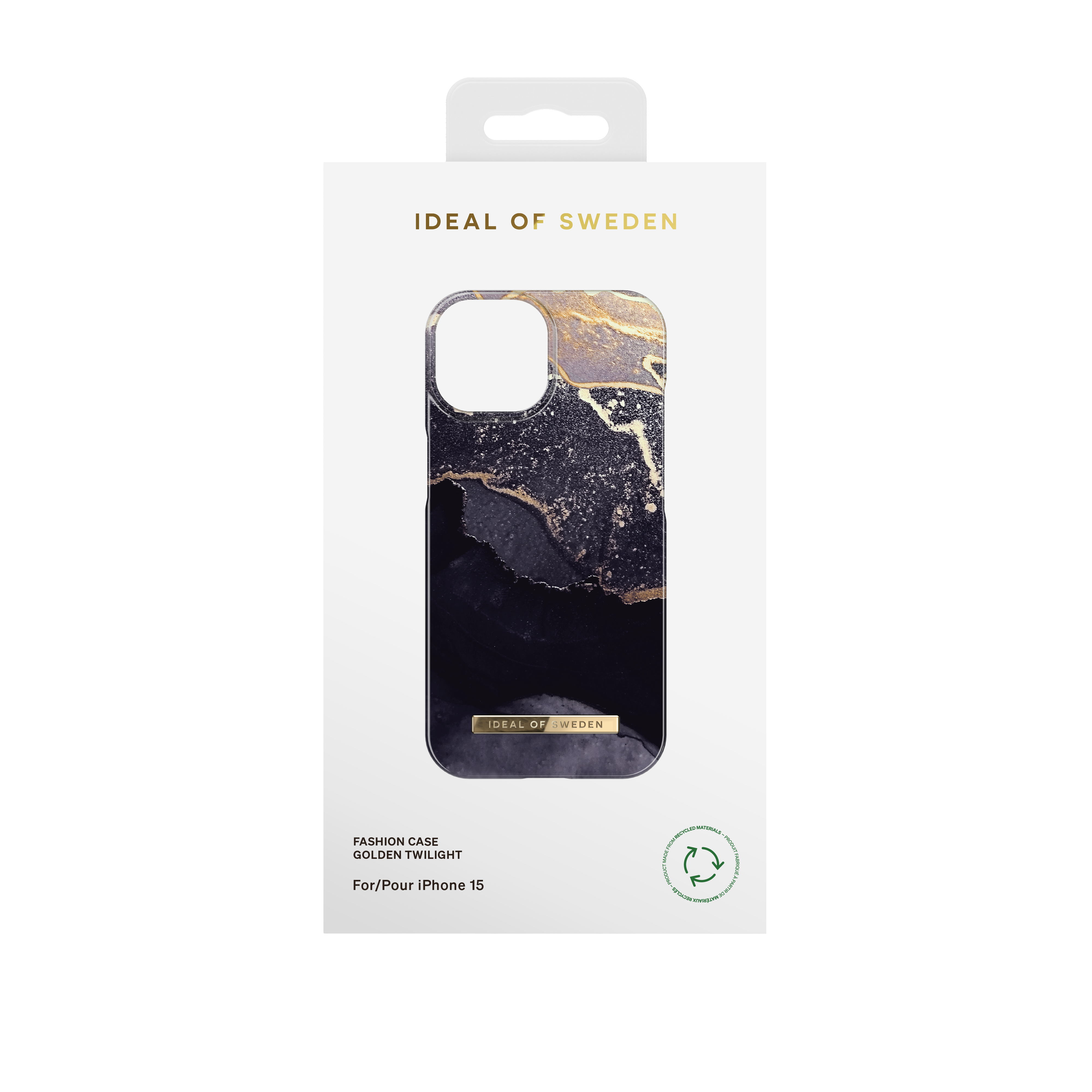 Fashion Case iPhone 15 Golden Twilight