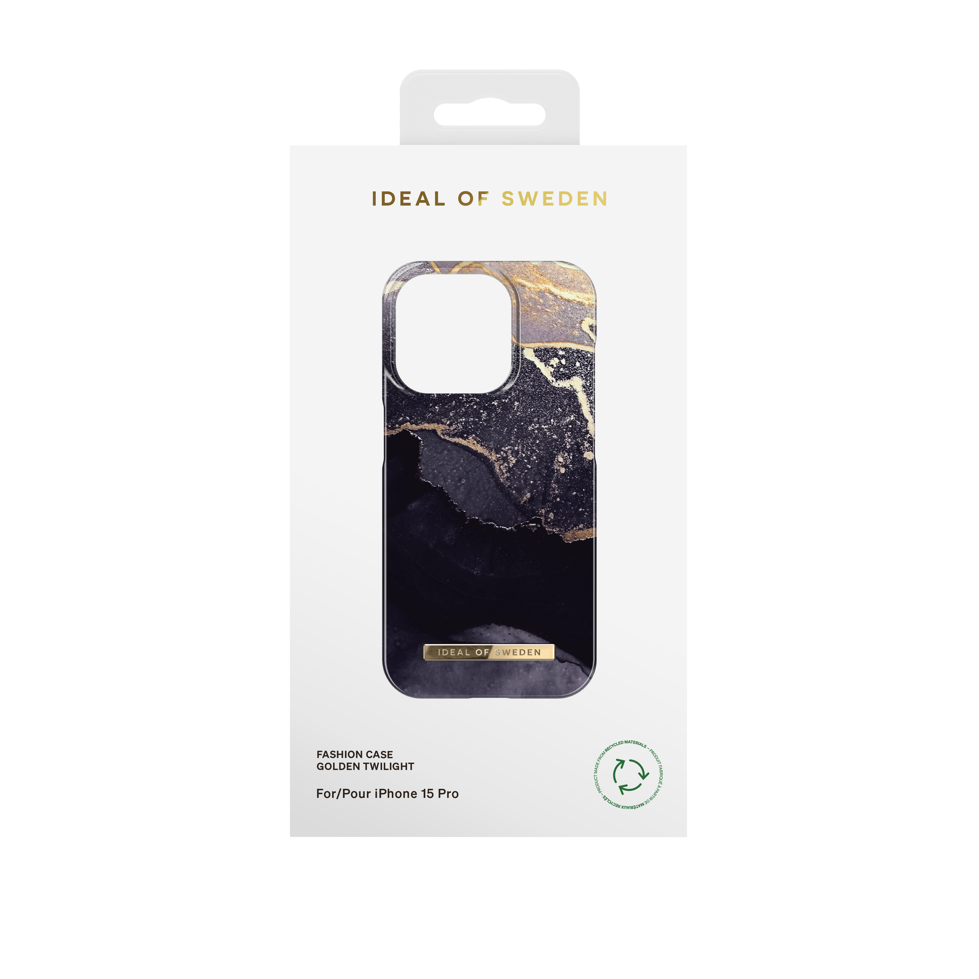 Fashion Case iPhone 15 Pro Golden Twilight