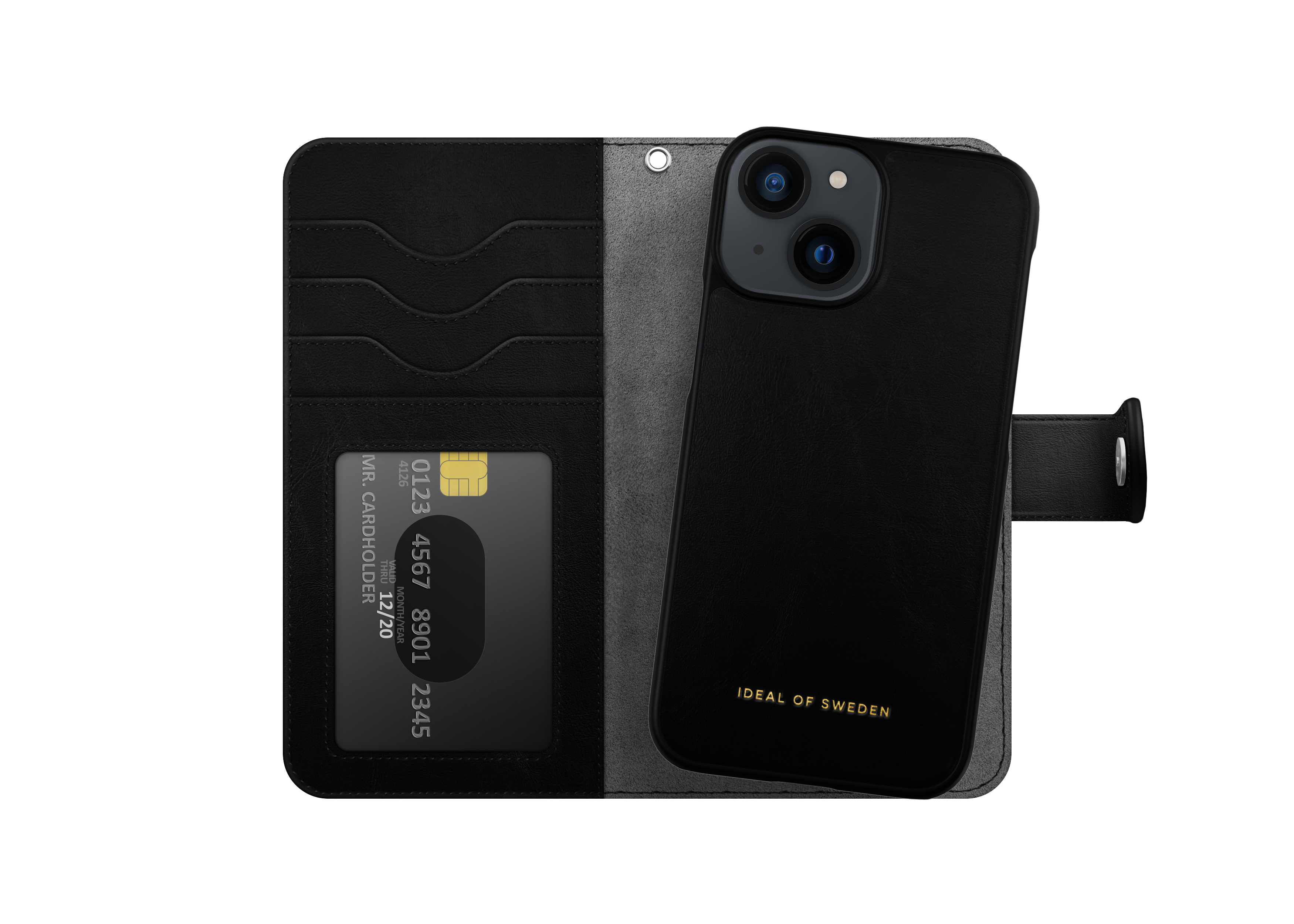 Magnet Wallet+ iPhone 12 Mini Zwart