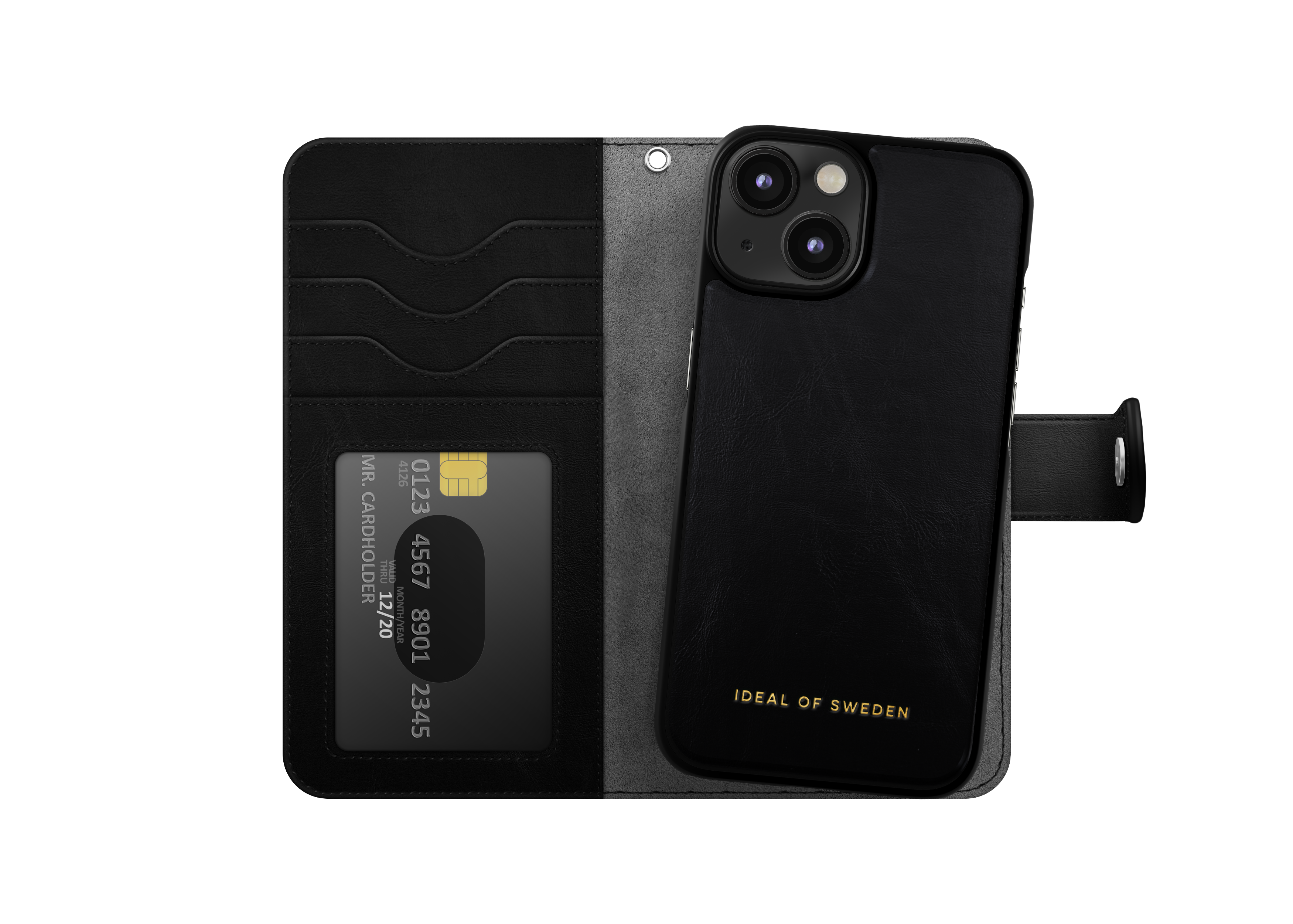 Magnet Wallet+ iPhone 14 Plus Zwart