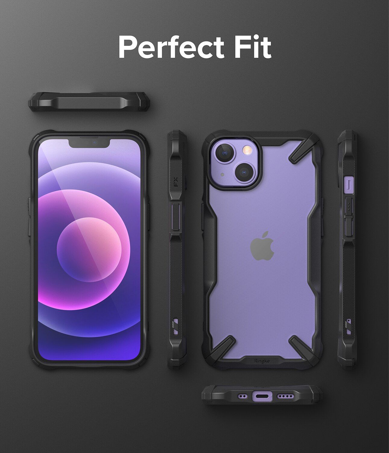 Fusion X Case iPhone 13 Mini Zwart