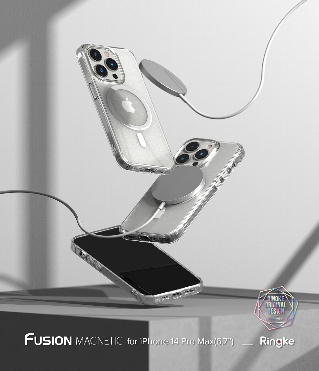 Fusion Magnetic Case iPhone 14 Pro Max Matte Clear