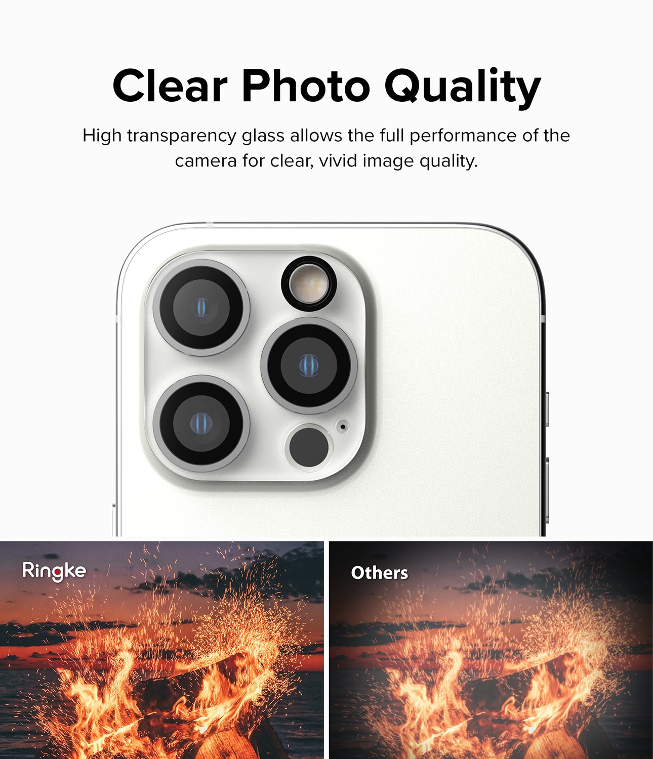 Camera Protector Glass (2-pack) iPhone 14 Pro