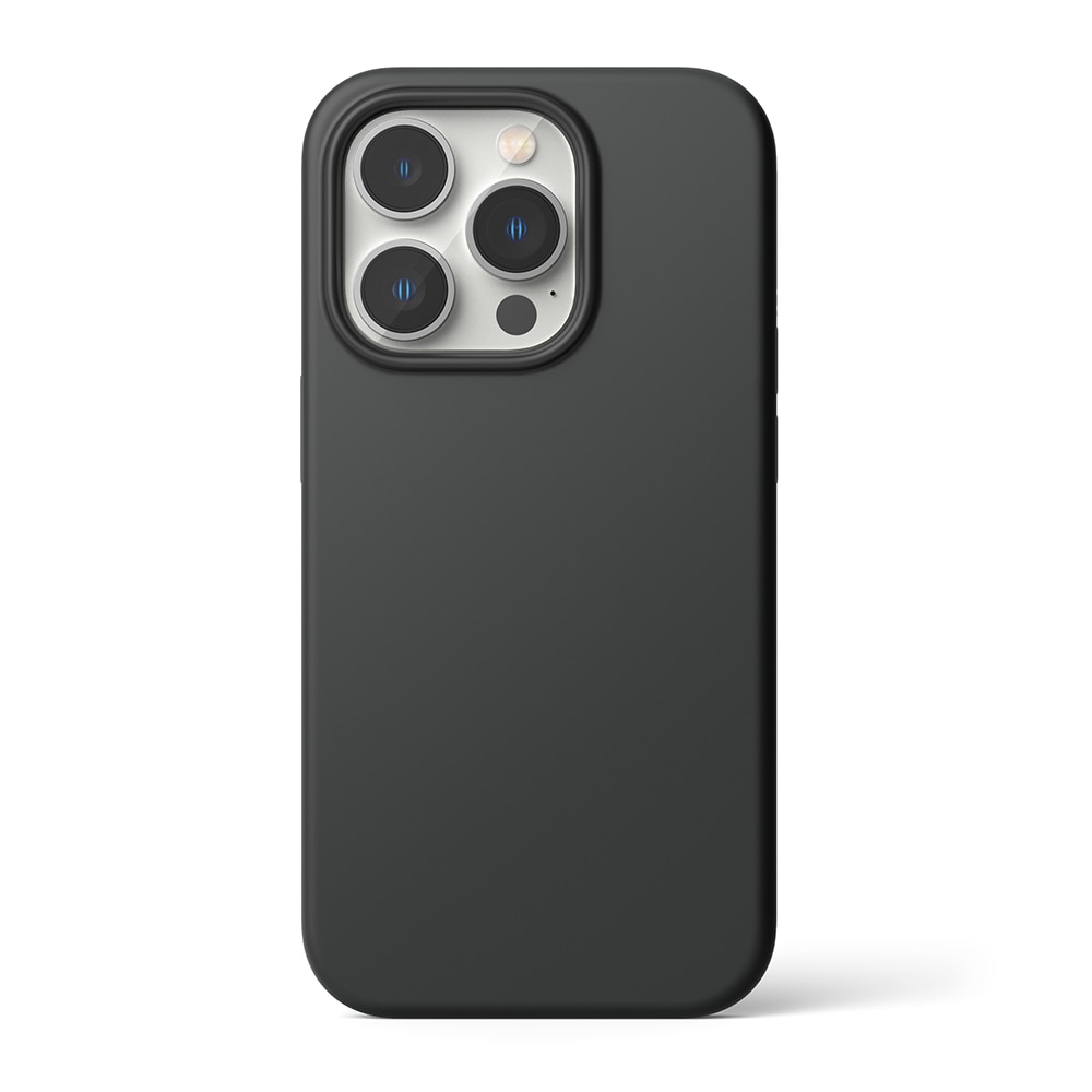 Silicone Case iPhone 14 Pro Zwart