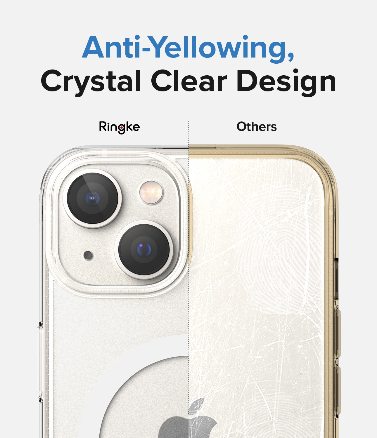 Fusion Magnetic Case iPhone 14 Plus Transparant