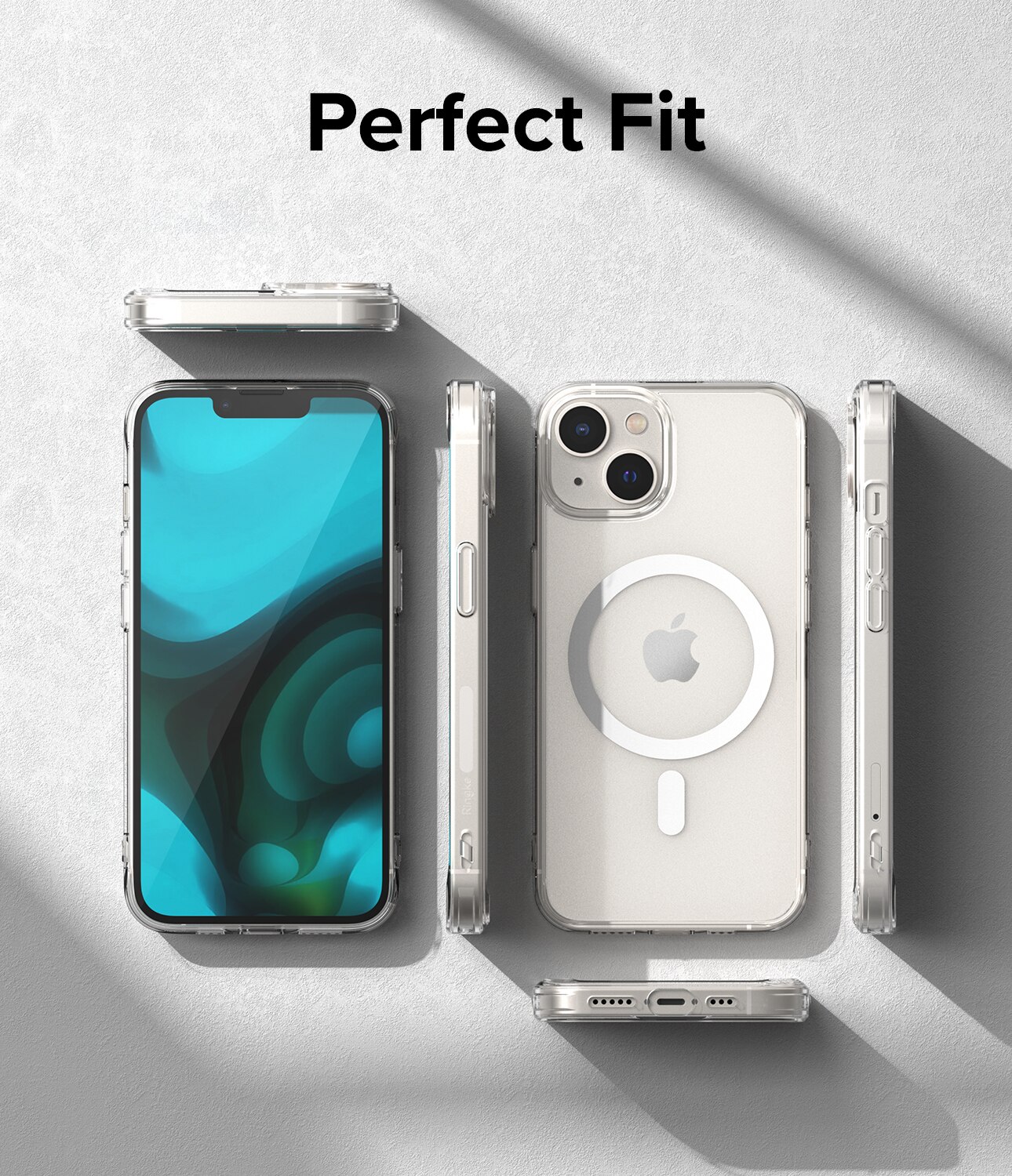 Fusion Magnetic Case iPhone 14 Plus Transparant