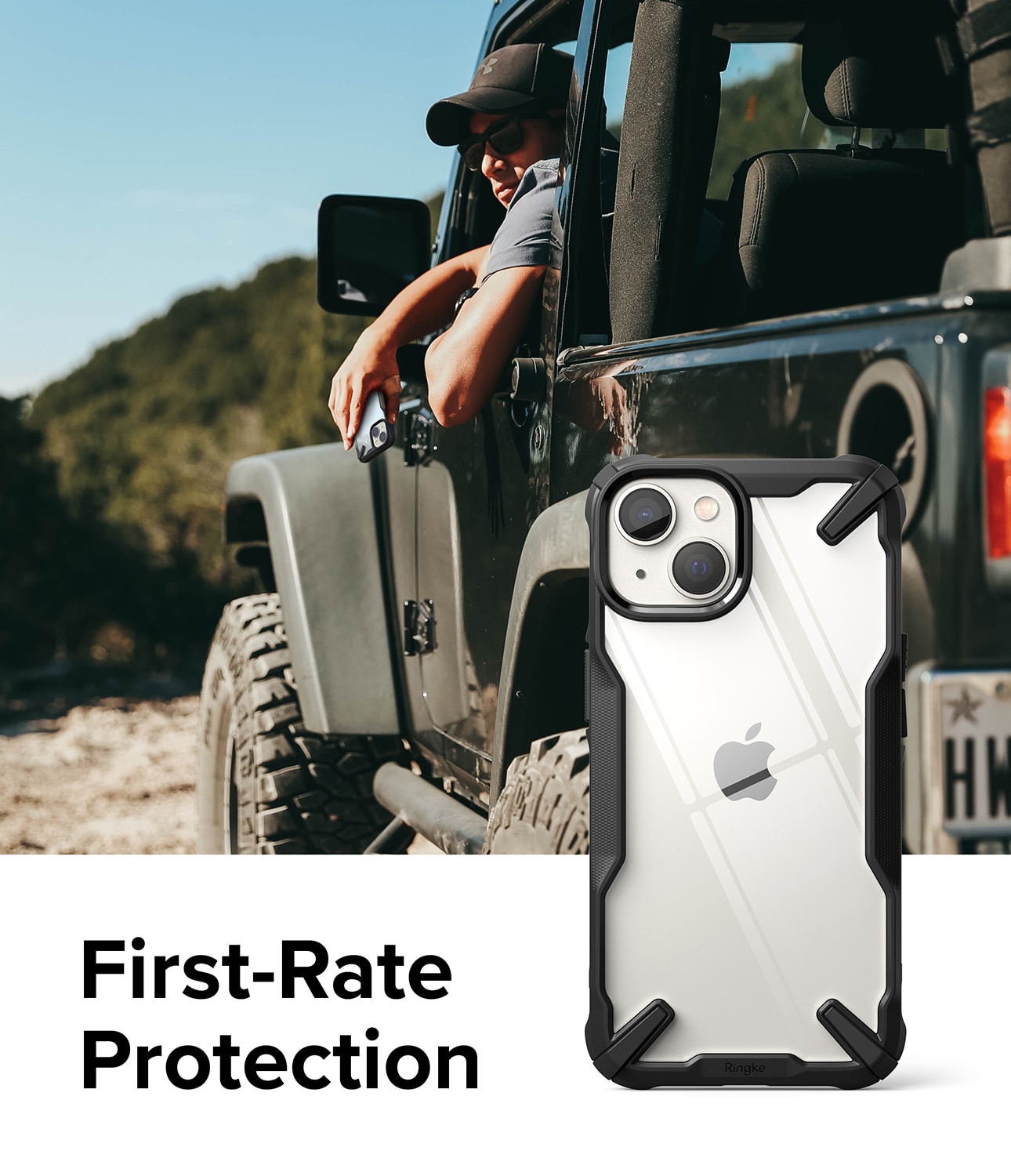 Fusion X Case iPhone 14 Plus Zwart