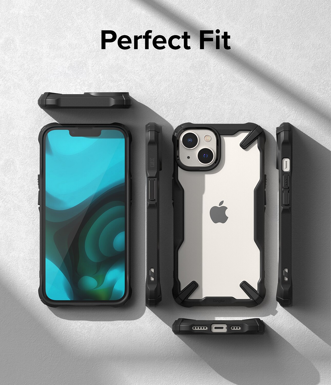 Fusion X Case iPhone 14 Zwart