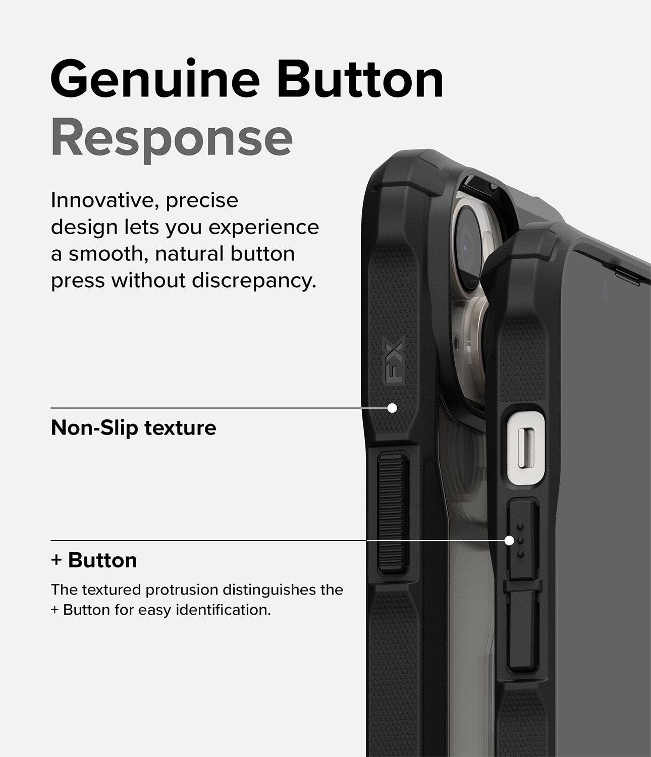 Fusion X Case iPhone 14 Plus Zwart