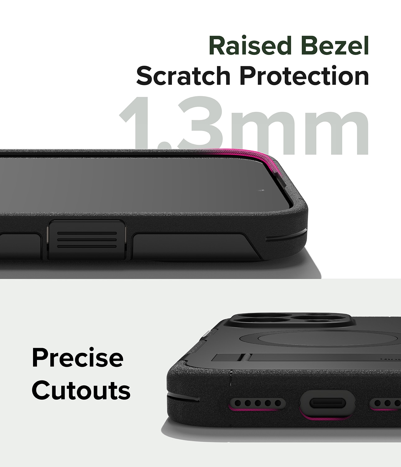 Alles Magnetic Case iPhone 15 Pro Max zwart