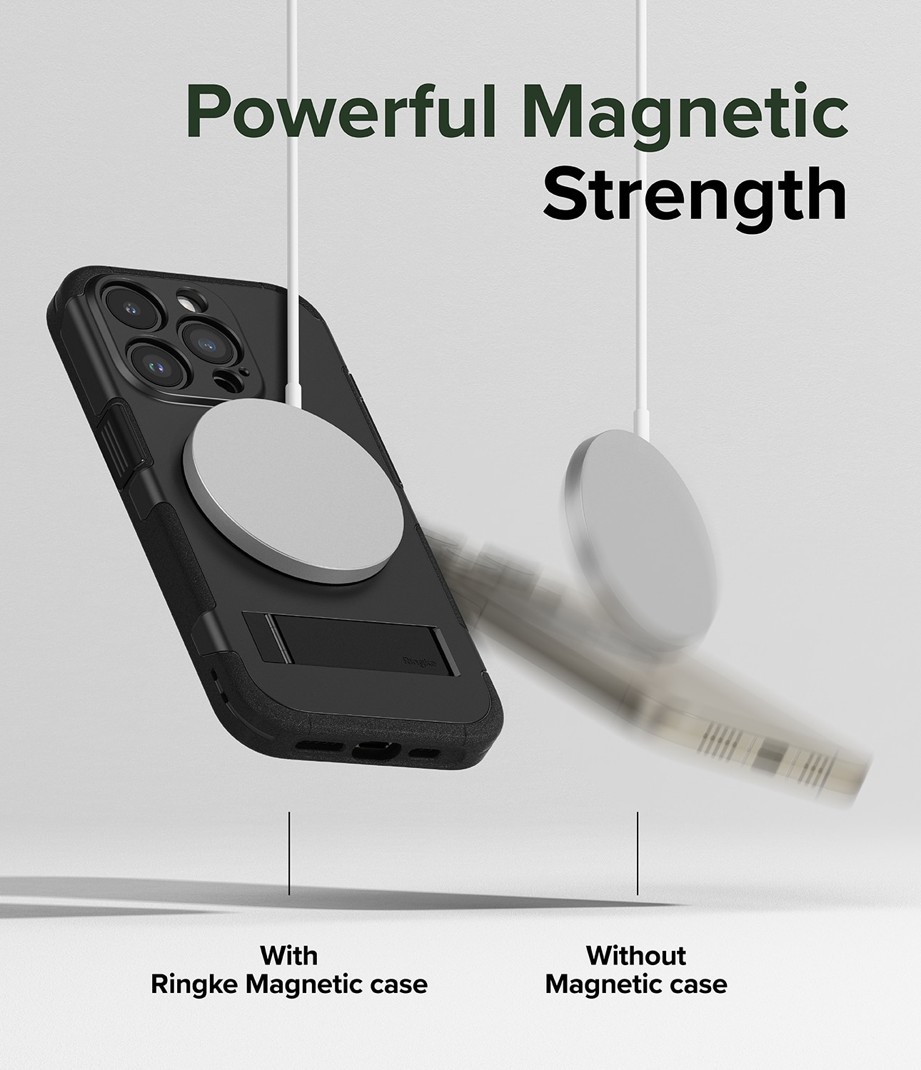 Alles Magnetic Case iPhone 15 Pro zwart