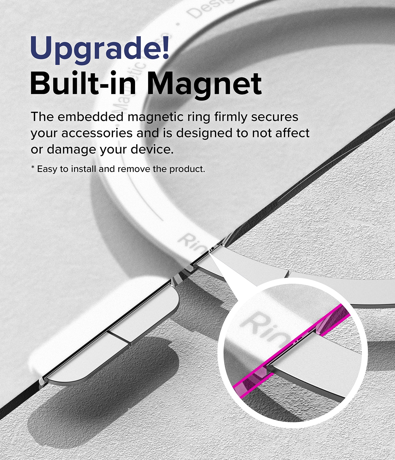 Fusion Magnetic Case iPhone 15 Pro Mat transparant