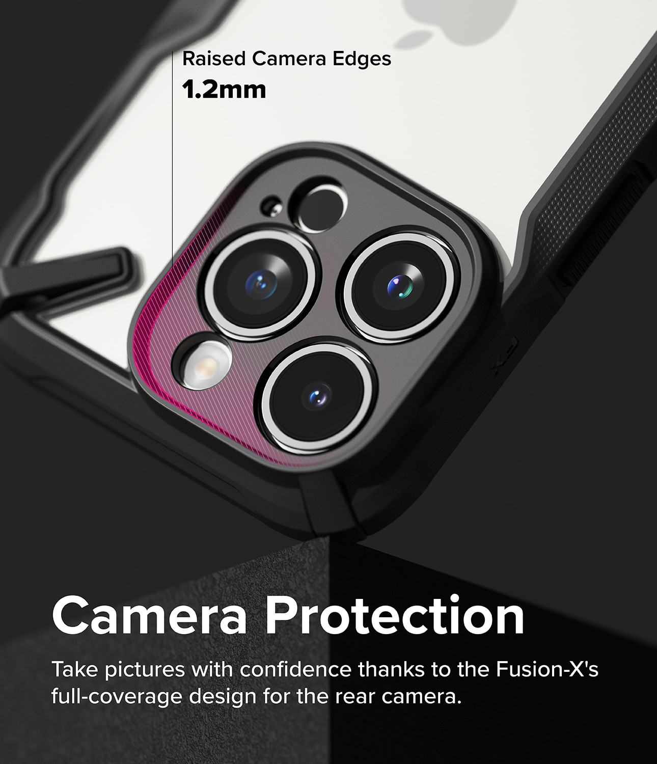 Fusion X Case iPhone 15 Pro Max zwart