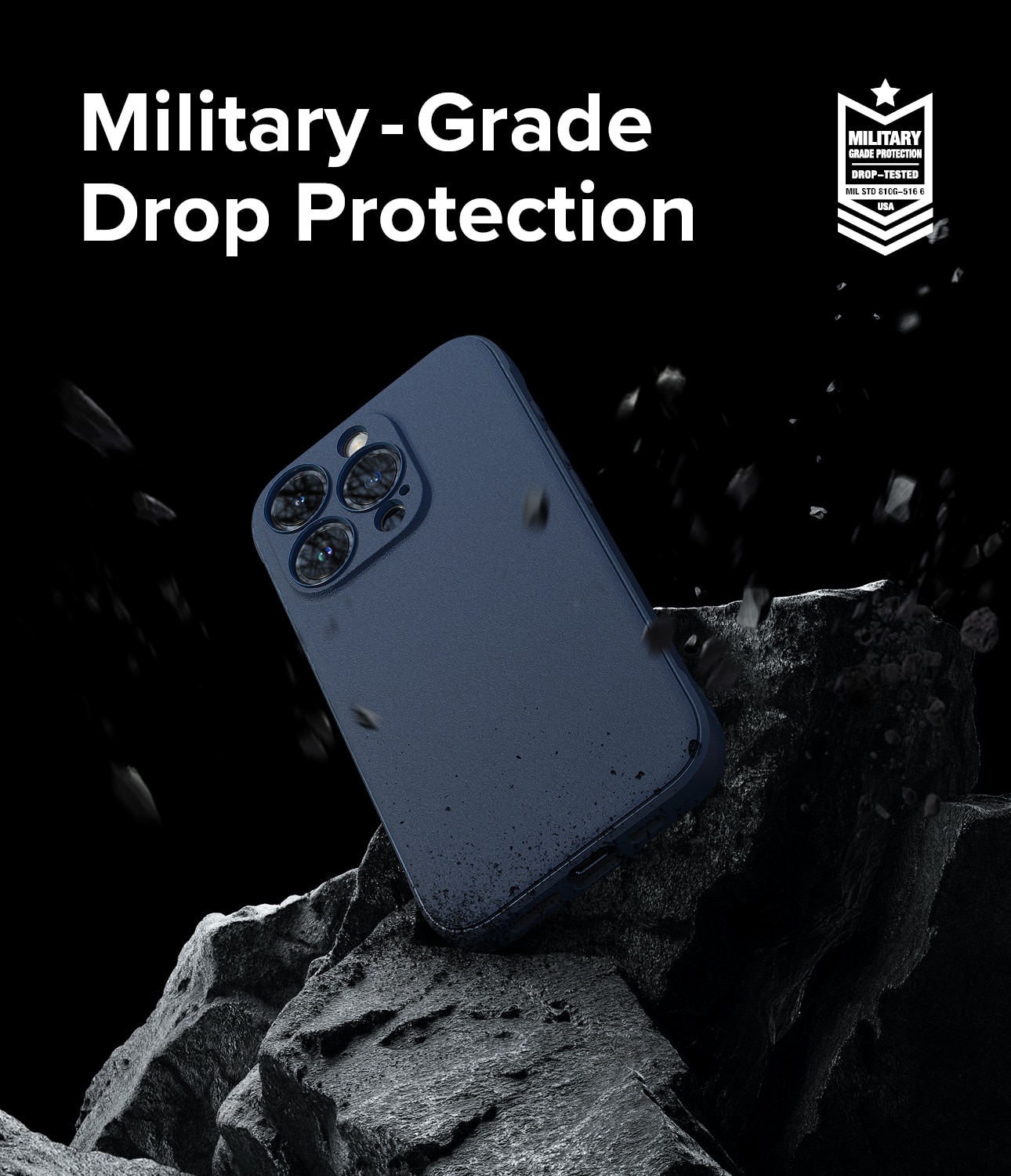 Onyx Case iPhone 15 Pro Navy
