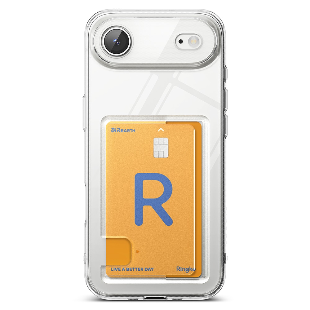 Fusion Card Case iPhone 17 Air Transparant